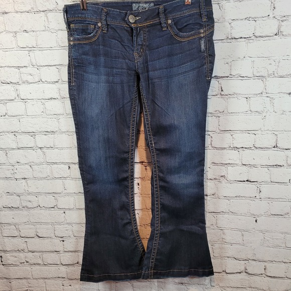 Silver Camden Rose Bell Flare Jeans Size 31‎ - Picture 2 of 7